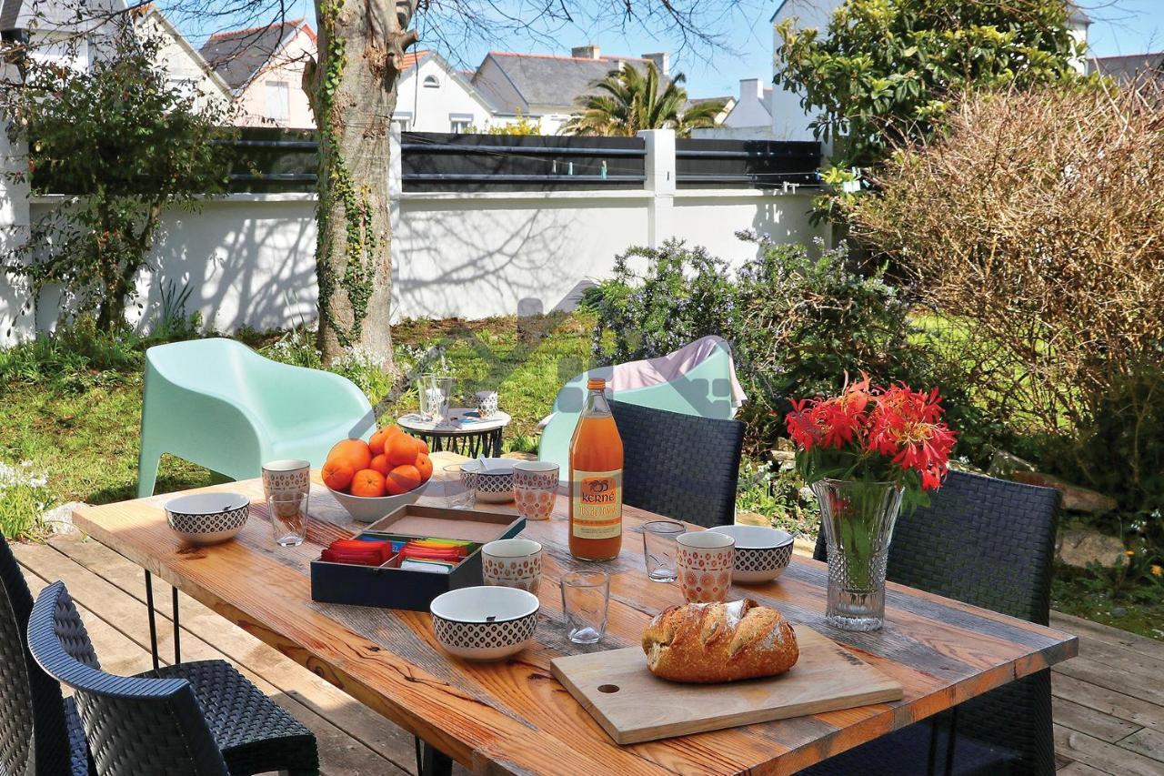 Localise - M33B - Kerbraz, Maison En Duplex Avec Jardin Clos Au Guilvinec - Tout A Pied, Plages, Port, Centre, Commerces, Marche - Wif Inclus - Linge De Lit Inclus Villa Eksteriør billede
