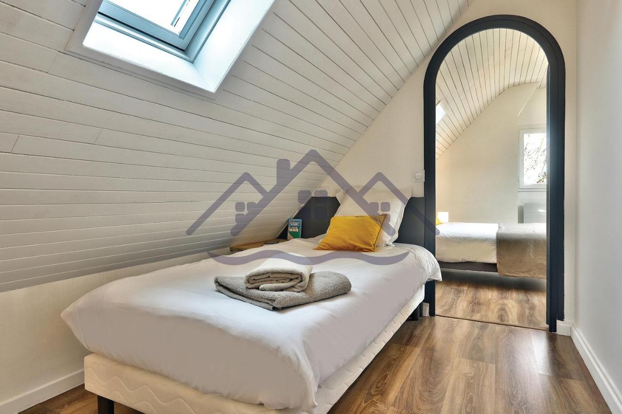 Localise - M33B - Kerbraz, Maison En Duplex Avec Jardin Clos Au Guilvinec - Tout A Pied, Plages, Port, Centre, Commerces, Marche - Wif Inclus - Linge De Lit Inclus Villa Eksteriør billede