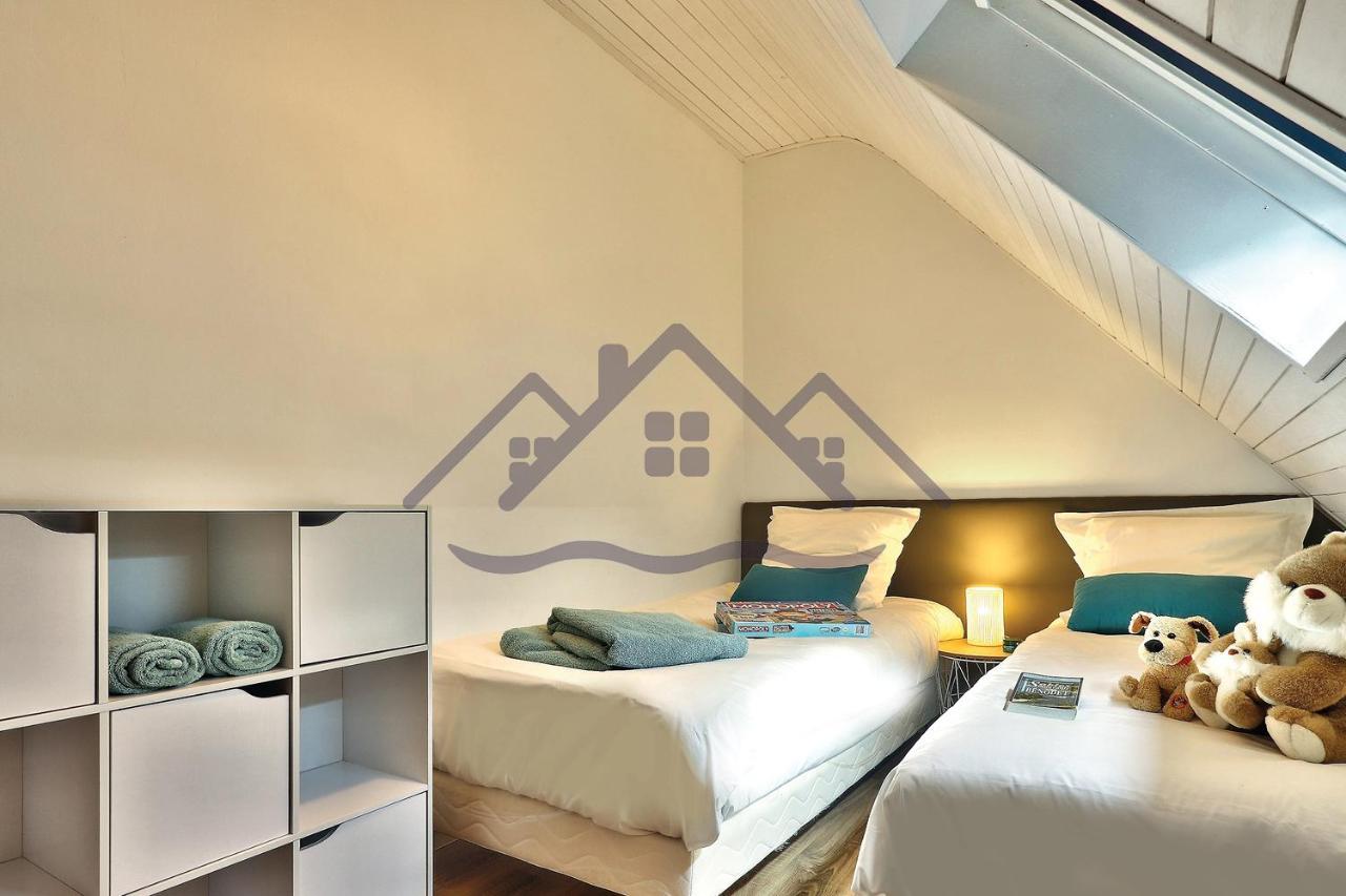 Localise - M33B - Kerbraz, Maison En Duplex Avec Jardin Clos Au Guilvinec - Tout A Pied, Plages, Port, Centre, Commerces, Marche - Wif Inclus - Linge De Lit Inclus Villa Eksteriør billede