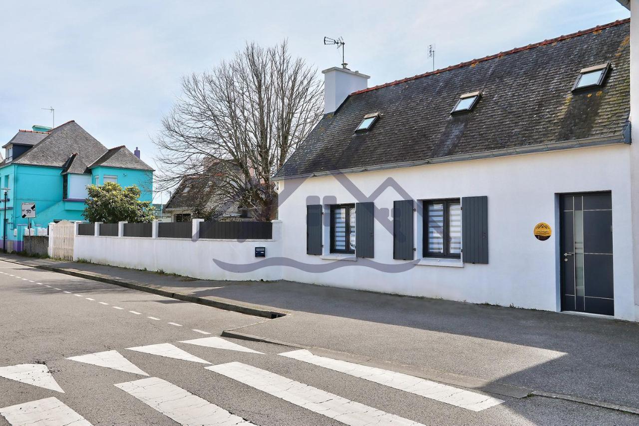 Localise - M33B - Kerbraz, Maison En Duplex Avec Jardin Clos Au Guilvinec - Tout A Pied, Plages, Port, Centre, Commerces, Marche - Wif Inclus - Linge De Lit Inclus Villa Eksteriør billede